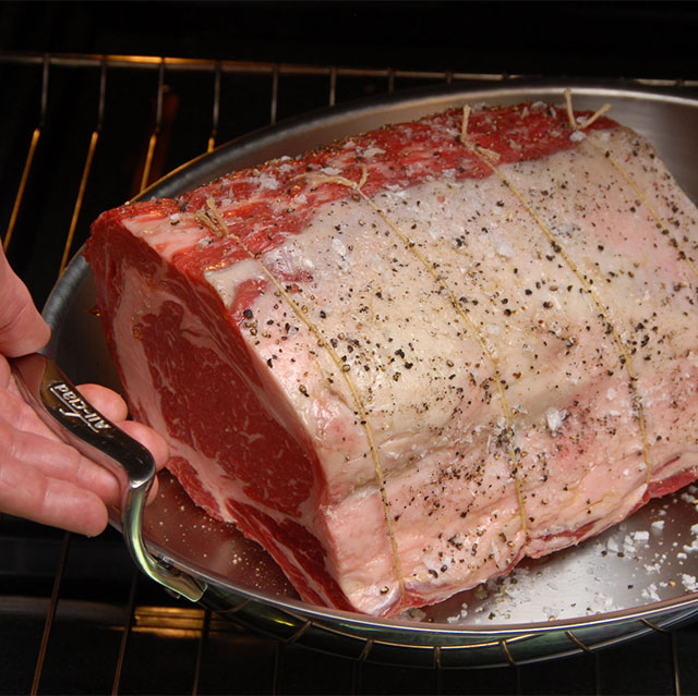 Rib Roast in the oven